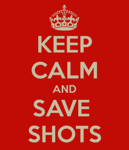 Keep Calm and Save Shots